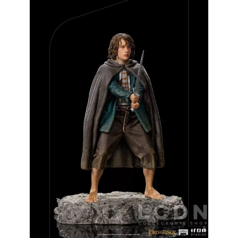 Le Seigneur Des Anneaux (The Lord of the Rings) Statue 1/10 BDS Art Scale Pippin 12cm