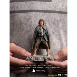 Le Seigneur Des Anneaux (The Lord of the Rings) Statue 1/10 BDS Art Scale Pippin 12cm
