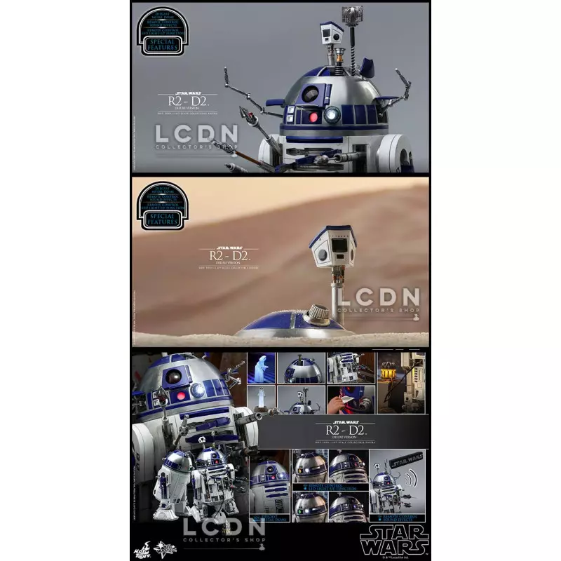 Hot Toys MMS511 Star Wars R2 D2 Deluxe Version 1 6th Scale