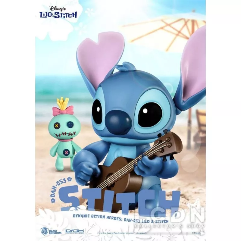 Lilo Stitch Dynamic Action Heroes Action Figure 1 9 Stitch 18cm