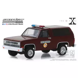 Greenlight Hollywood Series 25 X-files 1981 Chevrolet K-5 Blazer Sheriff car 44850 1/64