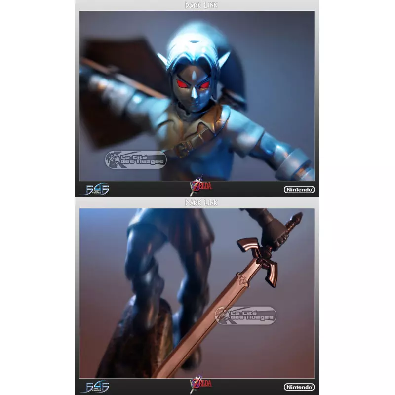 Zelda Ocarina Of Time Dark Link Statue 30cm