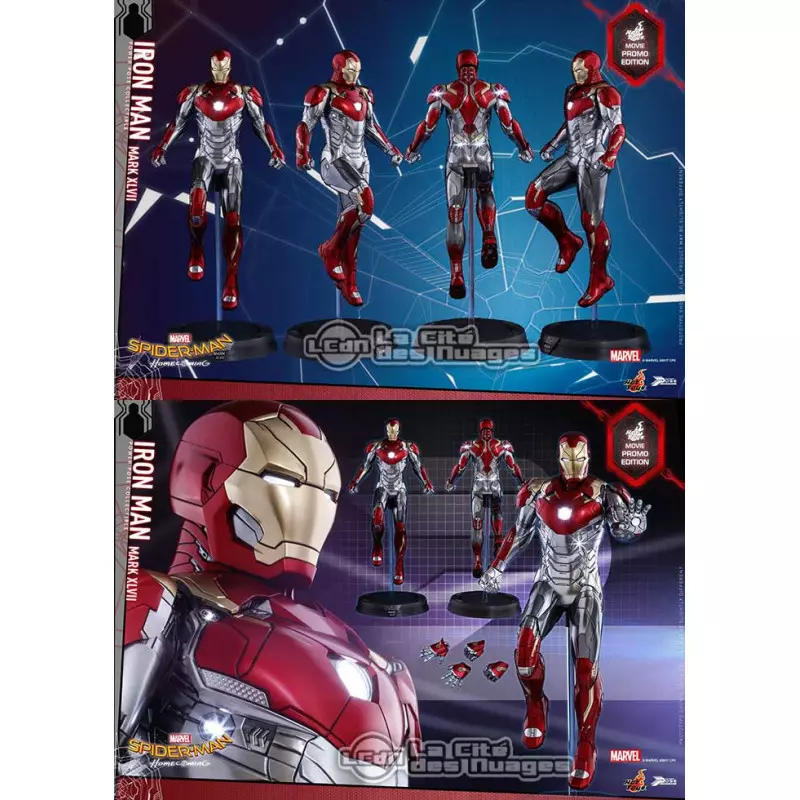 Hot Toys PPS004 Spider Man Homecoming Iron Man Mark XLVII Power