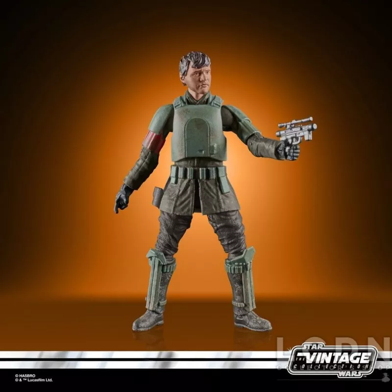 Star Wars The Mandalorian Vintage Collection Action Figurine Din Djarin (Morak) 10cm