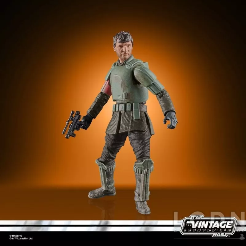 Star Wars The Mandalorian Vintage Collection Action Figurine Din Djarin (Morak) 10cm