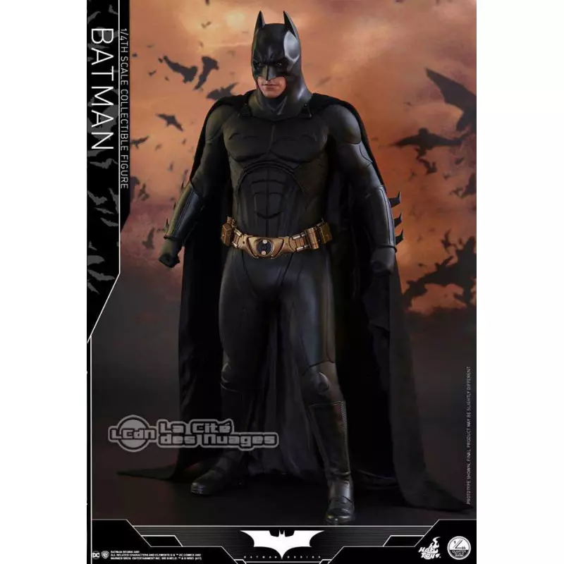 Hot Toys QS009 Batman Begins Batman Chistian Bale 1 4th scale