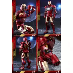Hot Toys QS012 Iron Man Mark 3 III ( Robert Downey Jr. ) Deluxe Version 1/4th scale Collectible Figure 48.5cm (sealed box)