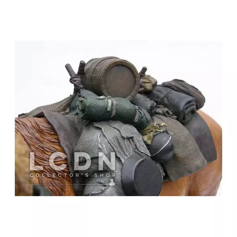 Le Seigneur des Anneaux Samwise Gamgee Samsagace Gamegie avec Bill le poney 1/6 Statue 24cm