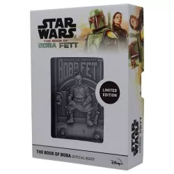 Star Wars Le Livre de Boba Fett (The Book of Boba Fett) Lingot Iconic Scene Collection Limited Edition 7cm