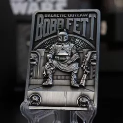 Star Wars Le Livre de Boba Fett (The Book of Boba Fett) Lingot Iconic Scene Collection Limited Edition 7cm