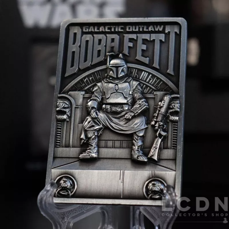 Star Wars Le Livre de Boba Fett (The Book of Boba Fett) Lingot Iconic Scene Collection Limited Edition 7cm