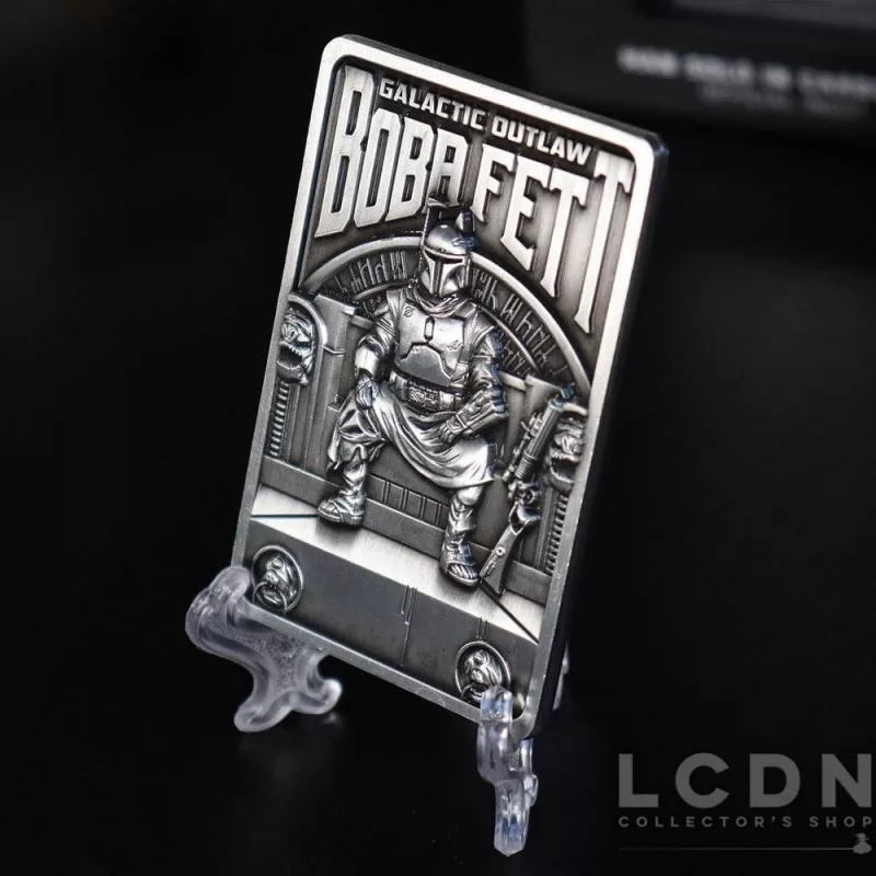 Star Wars Le Livre de Boba Fett (The Book of Boba Fett) Lingot Iconic Scene Collection Limited Edition 7cm