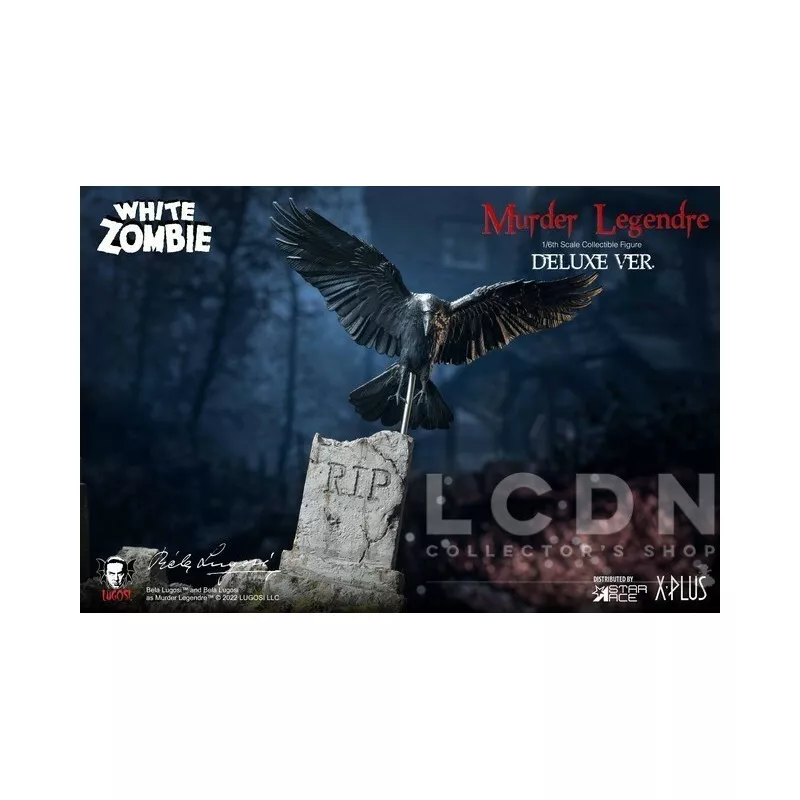 Les Morts-vivants My Favourite Movie Diorama 1/6 R.I.P. Pierre tombale Gravestones and Lamp 30cm SA0113