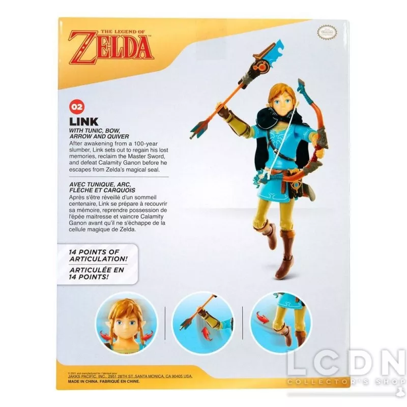 The Legend of Zelda: Breath of the Wild Action Figure Link 10cm