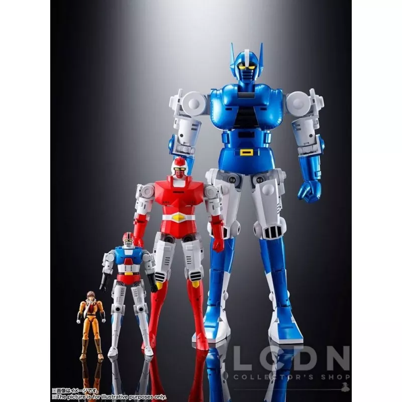 Gordian the Warrior Action Figure Diecast Soul of Chogokin GX-95 Gordian 32cm