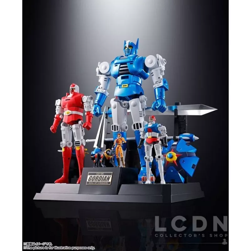 Gordian the Warrior Action Figure Diecast Soul of Chogokin GX-95 Gordian 32cm