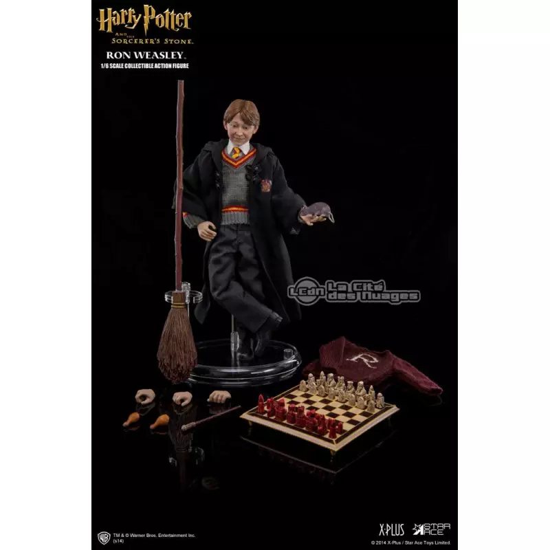 Harry Potter and the Philosopher&#039;s Stone Ron Weasley ( Rupert Grint ) action figure 1:6 with costume 25cm (sealed box)