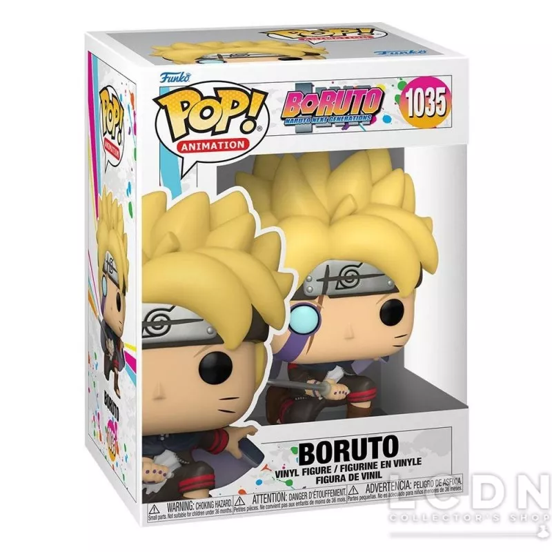 Boruto Naruto Next Generations POP! Animation Boruto Uzumaki w/Marks Vinyle  Figurine 10cm N°1035