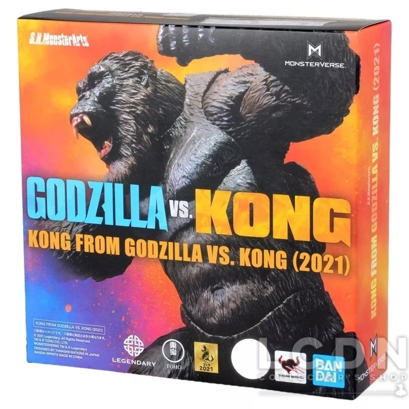 Godzilla vs. Kong 2021 S.H. MonsterArts Action Figure Kong 15 cm