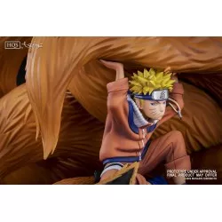 Naruto & Kyubi ( Kurama ) Linked by the Seal HQS 1/8 Statue 34cm + Blue-Ray Collector Pack (New)