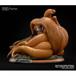 Naruto & Kyubi ( Kurama ) Linked by the Seal HQS 1/8 Statue 34cm + Blue-Ray Collector Pack (New)