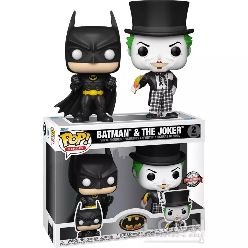 Batman 1989 POP! 2 Pack Batman & The Joker Exclusive Special