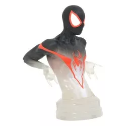 Marvel Comics Bust Camouflage Miles Morales SDCC 2021 Previews Exclusive 18cm