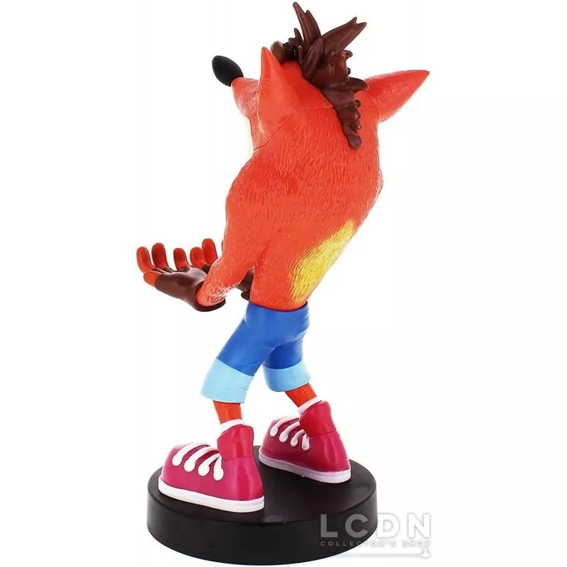 Crash Bandicoot CABLE GUYS Figurine Support manette PVC 20cm