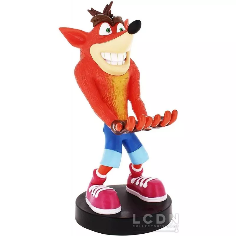 Crash Bandicoot CABLE GUYS Figurine Support manette PVC 20cm