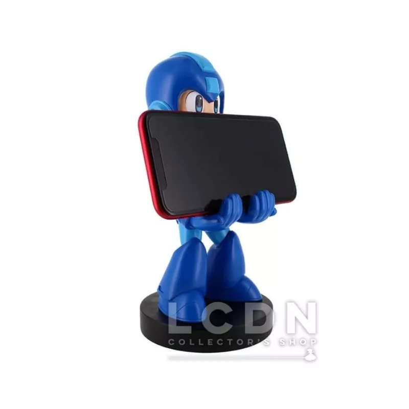 Mega Man Cable Guy Mega Man Support &amp; Chargeur pour Manette et Smartphone 20cm