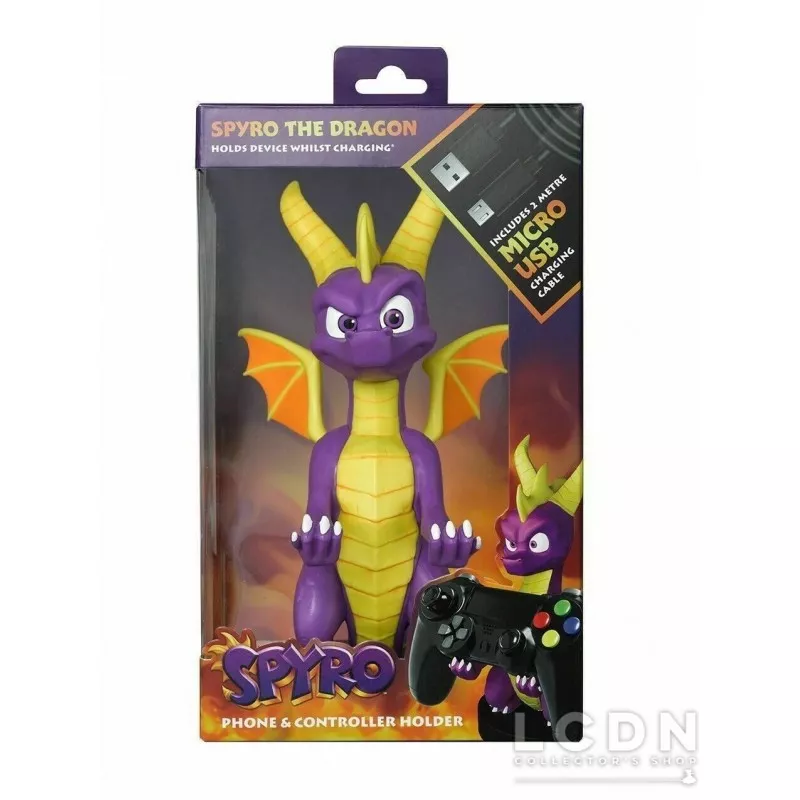 Spyro the Dragon Cable Guy Spyro Phone and Controller Holder 20cm