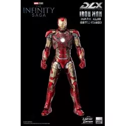 Infinity Saga Action Figure 1/12 DLX Iron Man Mark 43 (Battle Damage) Limited Edition 17cm