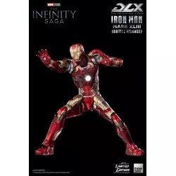 Infinity Saga Action Figure 1/12 DLX Iron Man Mark 43 (Battle Damage) Limited Edition 17cm