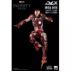 Infinity Saga Action Figure 1/12 DLX Iron Man Mark 43 (Battle Damage) Limited Edition 17cm