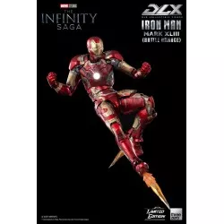 Infinity Saga Action Figure 1/12 DLX Iron Man Mark 43 (Battle Damage) Limited Edition 17cm