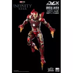 Infinity Saga Action Figure 1/12 DLX Iron Man Mark 43 (Battle Damage) Limited Edition 17cm