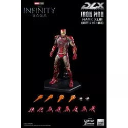Infinity Saga Action Figure 1/12 DLX Iron Man Mark 43 (Battle Damage) Limited Edition 17cm