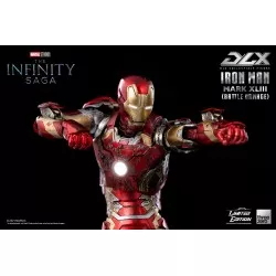 Infinity Saga Action Figure 1/12 DLX Iron Man Mark 43 (Battle Damage) Limited Edition 17cm