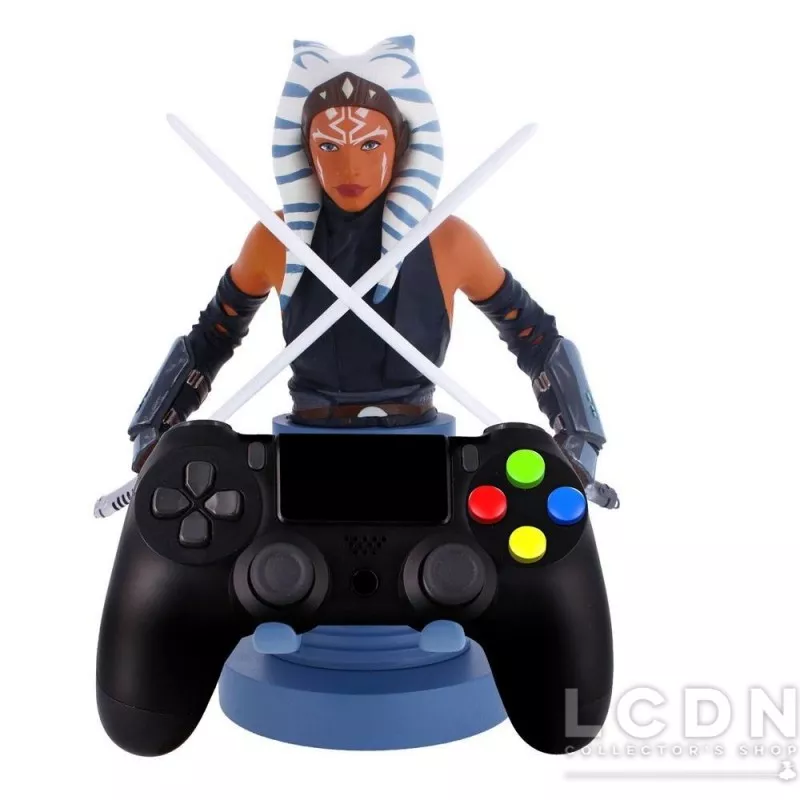 Star Wars Cable Guy Ahsoka Tano Support &amp; Chargeur pour Manette 20cm