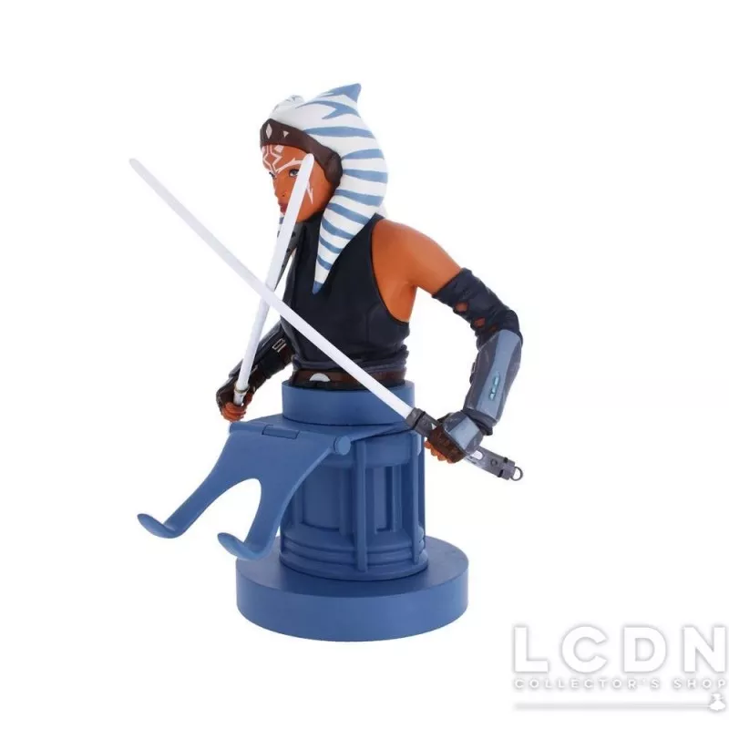 Star Wars Cable Guy Ahsoka Tano Support &amp; Chargeur pour Manette 20cm