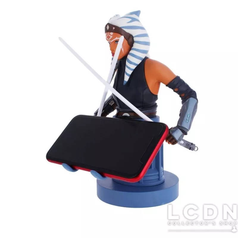 Star Wars Cable Guy Ahsoka Tano Support &amp; Chargeur pour Manette 20cm