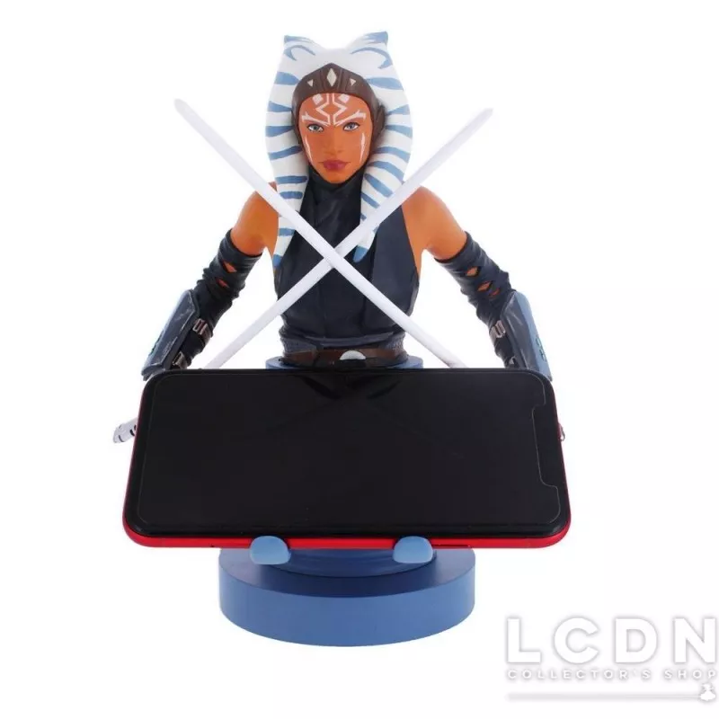 Star Wars Cable Guy Ahsoka Tano Support &amp; Chargeur pour Manette 20cm