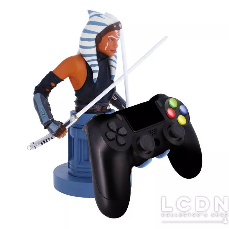 Star Wars Cable Guy Ahsoka Tano Support &amp; Chargeur pour Manette 20cm