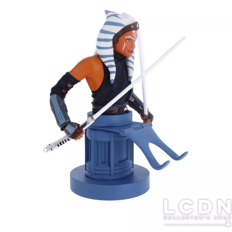 Star Wars Cable Guy Ahsoka Tano Support &amp; Chargeur pour Manette 20cm