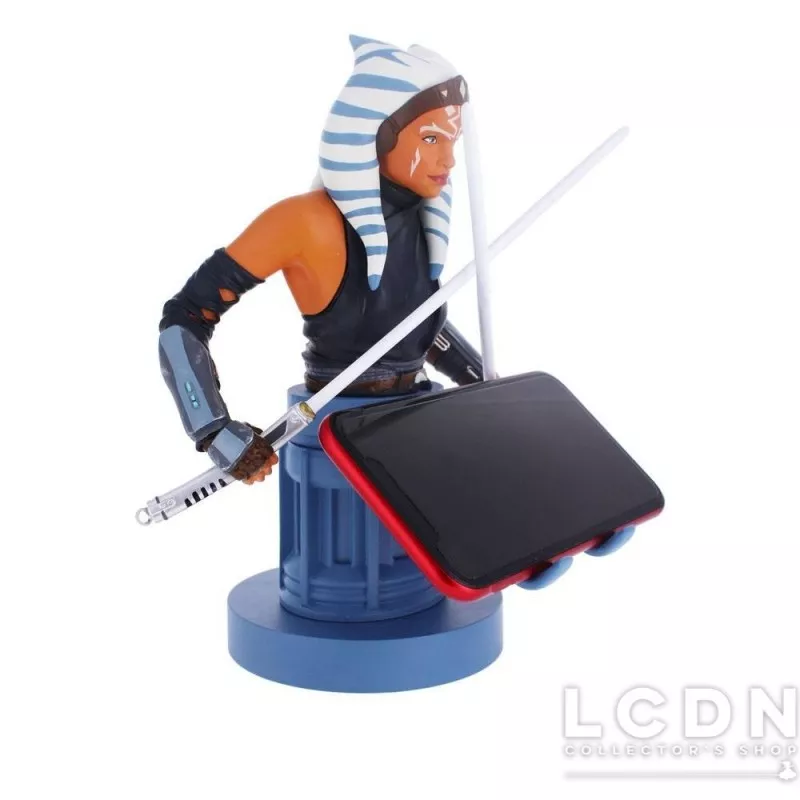 Star Wars Cable Guy Ahsoka Tano Support &amp; Chargeur pour Manette 20cm