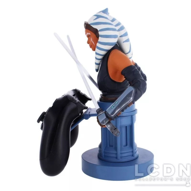 Star Wars Cable Guy Ahsoka Tano Support &amp; Chargeur pour Manette 20cm