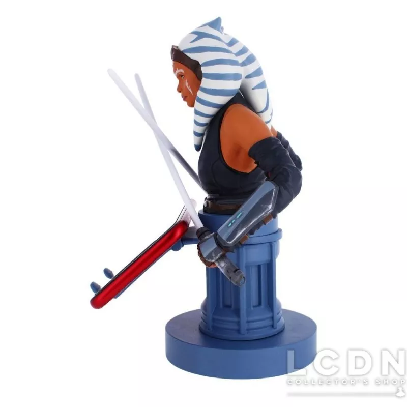 Star Wars Cable Guy Ahsoka Tano Support &amp; Chargeur pour Manette 20cm