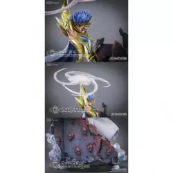 Saint Seiya Chevalier d'Or du Cancer Masque de Mort HQS Statue Tsume Art 46cm (Modèle exposé)