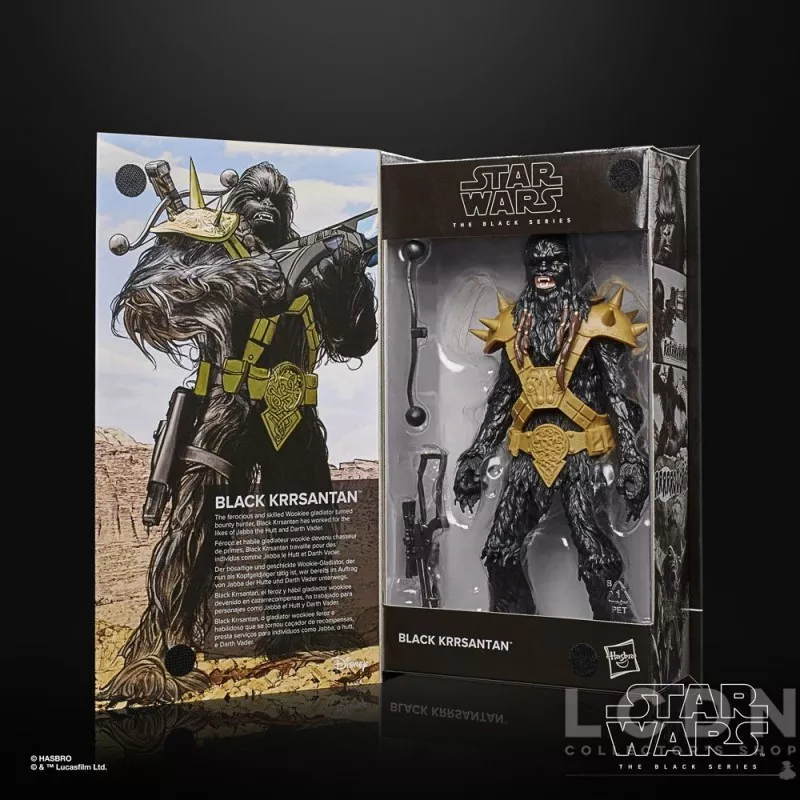 Star Wars The Black Series Action Figurine Black Krrsantan 15cm