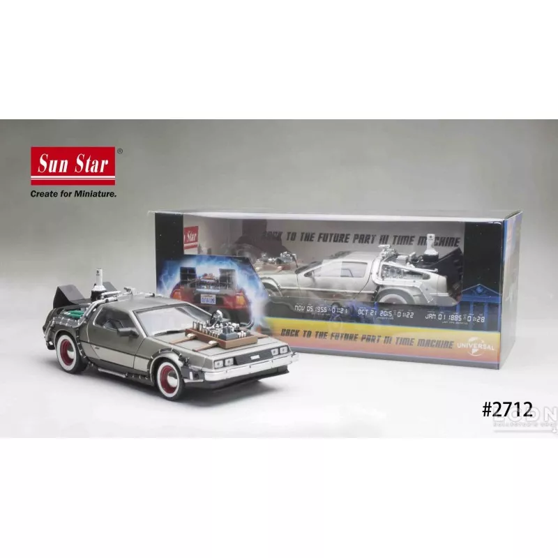 Voiture miniature retour vers le futur hotsell